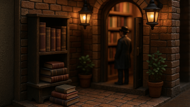 Secretos ocultos: diseños de book nooks con compartimentos sorprendentes